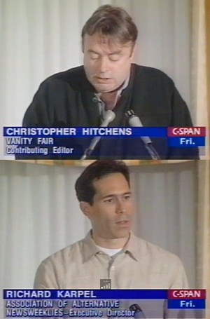 'Hitchens Drank and Smoked His Way Through [AAN] Speech'