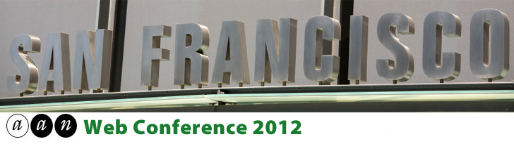 AAN Web Publishing Conference 2012